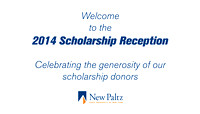 Scholarship Recipients 2013