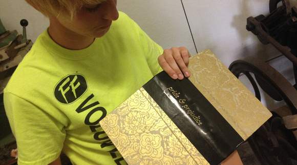 Printed Books: hot foil stamping