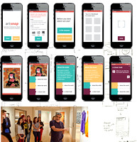 Interaction Design mobile application design, team project